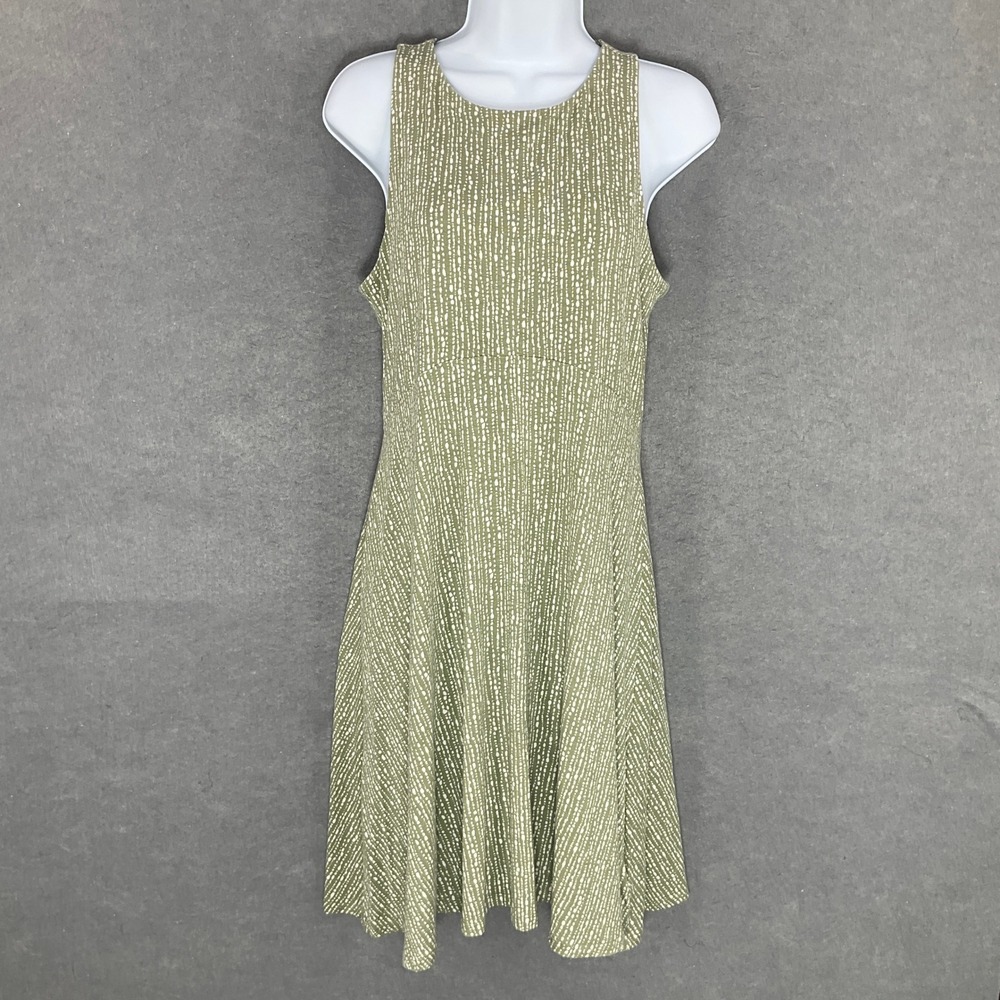 Athleta Shimmery Pale Green Midi Dress